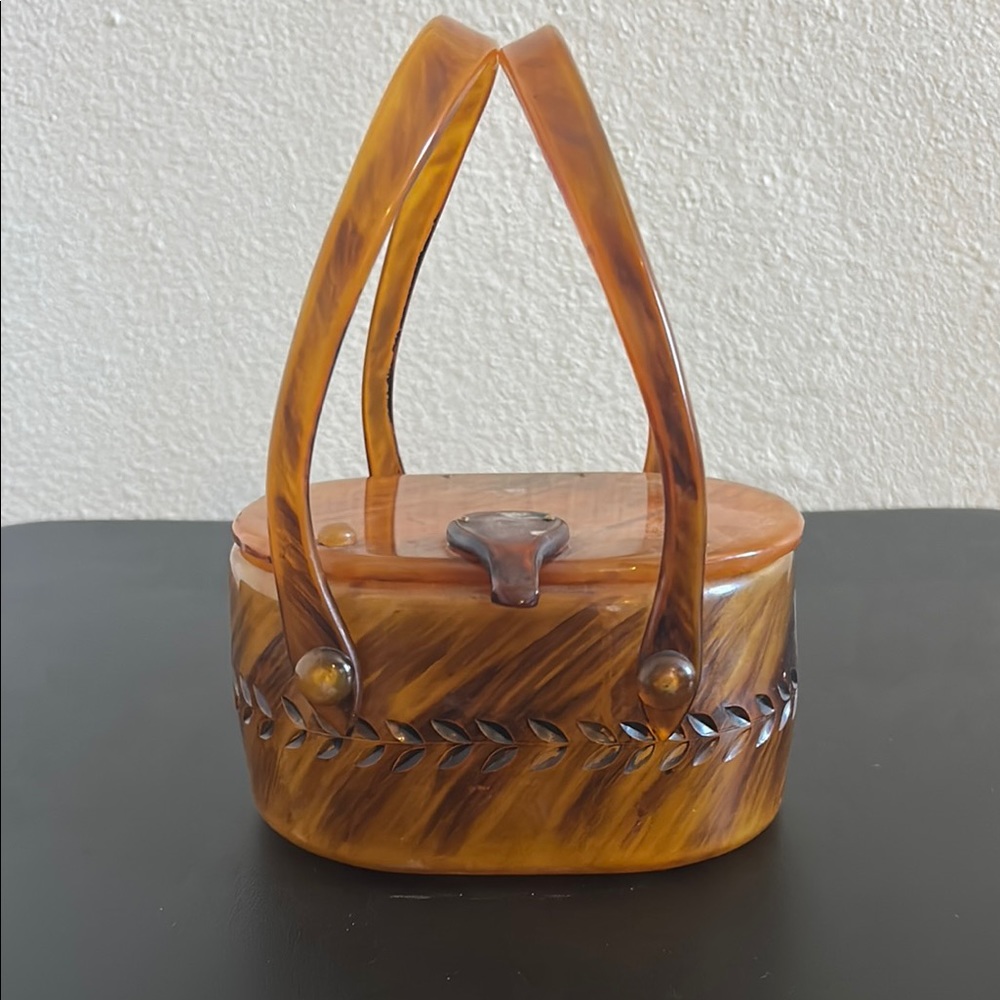 Vintage Lucite Handbag